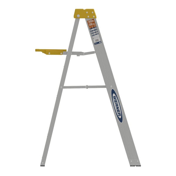 Werner 370 Series 4' Type IA 3-Step Aluminum Step Ladder 374