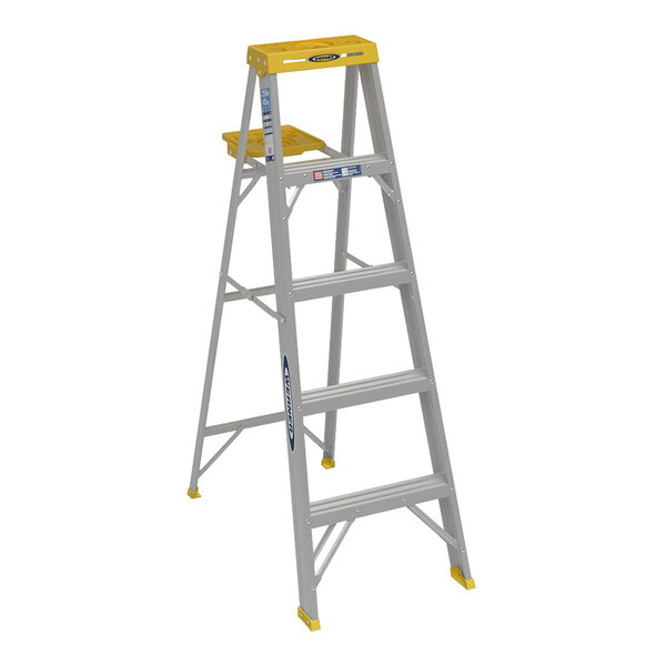 Werner 360 Series 5' Type I 4-Step Aluminum Step Ladder 365