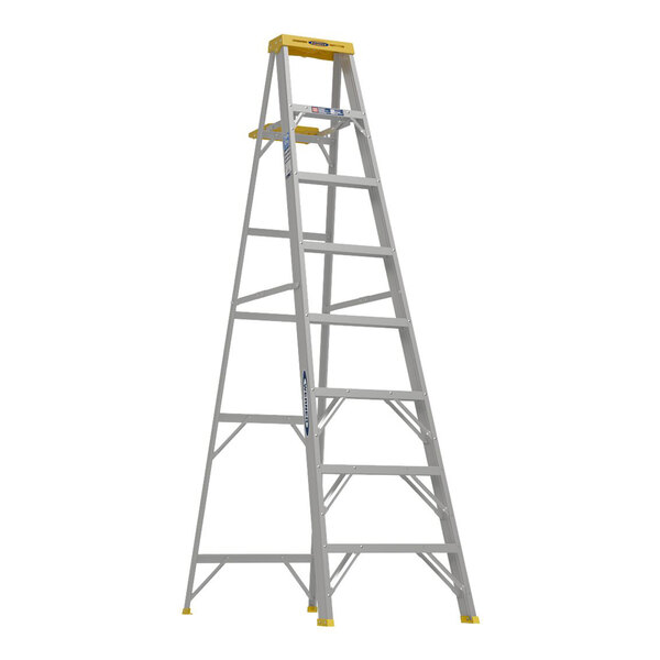 Werner 360 Series 8' Type I 7-Step Aluminum Step Ladder 368