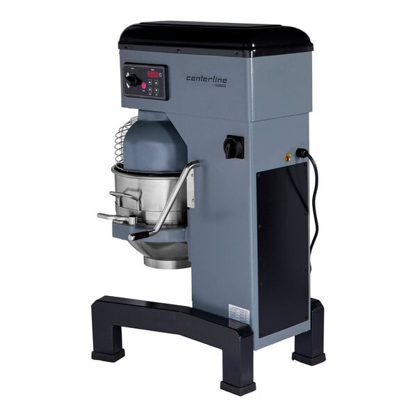 Centerline by Hobart HMM30-1STD 30 Qt. Planetary Floor Mixer with Guard & Standard Accessories - 120V, 1 hp