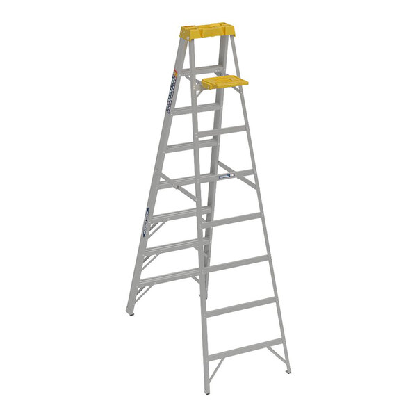 Werner 370 Series 8' Type IA 7-Step Aluminum Step Ladder 378
