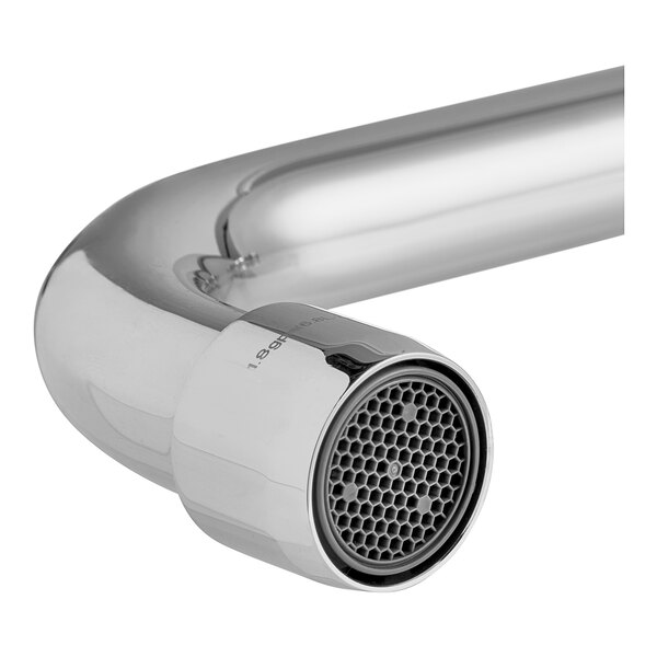 Wall-Mounted Pre-Rinse Faucet with 8" Centers and 12" Add-On Faucet