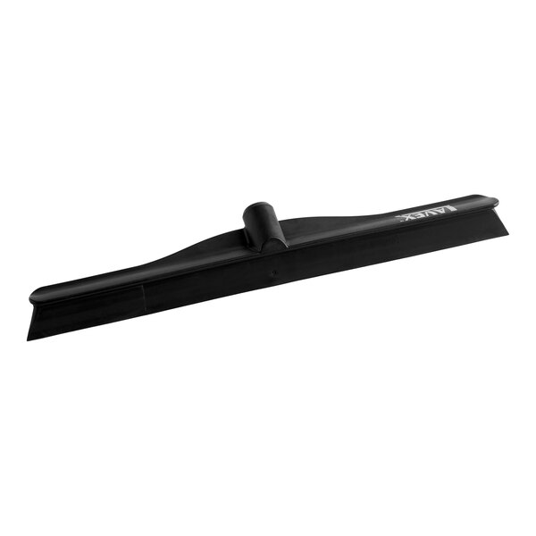 Lavex 20" Black Rubber Floor Squeegee with Plastic Frame