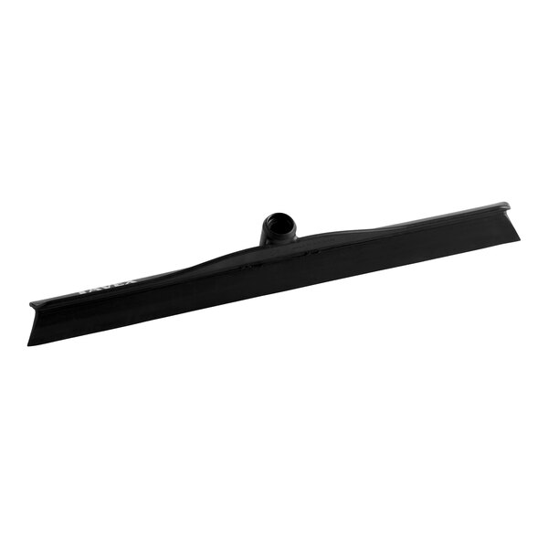 Lavex 20" Black Rubber Floor Squeegee with Plastic Frame