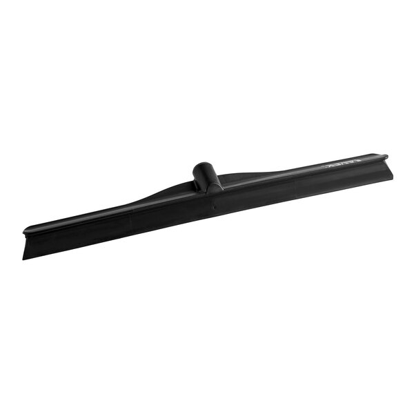 Lavex 24" Black Rubber Floor Squeegee with Plastic Frame