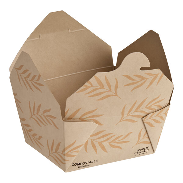 World Centric 26 oz. NoTree #1 Take-Out Container - 450/Case