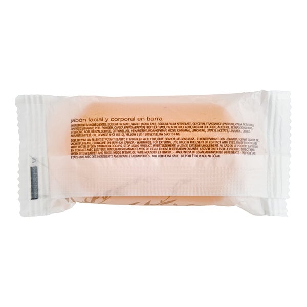 PAYA 1.25 oz. Orange and Papaya Face and Body Bar Soap - 288/Case