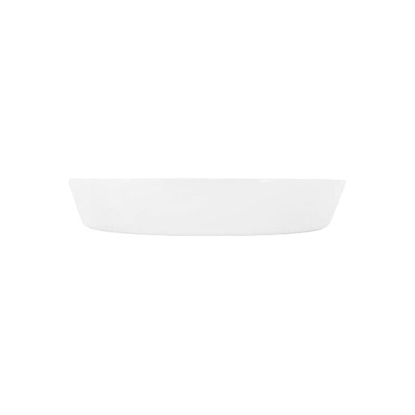 Cosy & Trendy Essentials 71 oz. White Oval Porcelain Casserole Dish - 3/Case