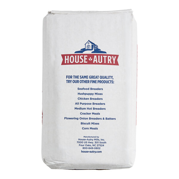 House-Autry 1/2 Salt Seafood Breader Mix 25 lb.