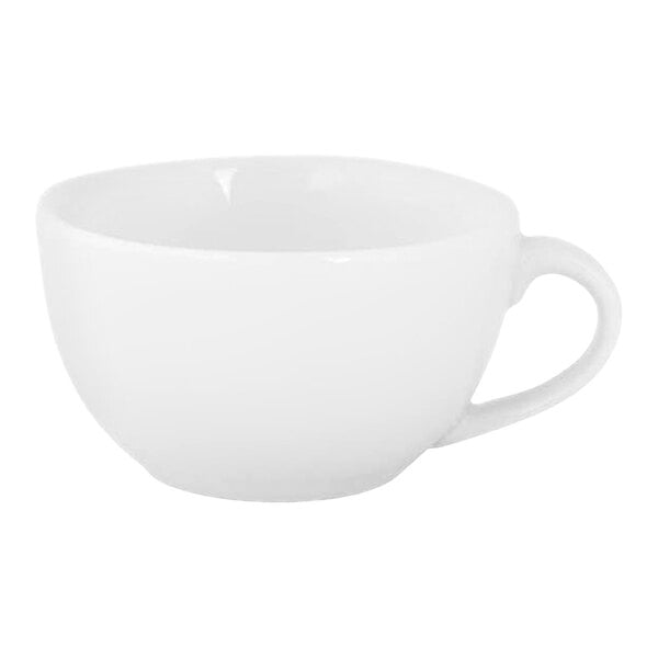 Cosy & Trendy Essentials 2.54 oz. White Round Porcelain Espresso Cup - 48/Case