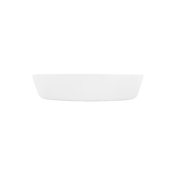 Cosy & Trendy Essentials 51 oz. White Oval Porcelain Casserole Dish - 4/Case