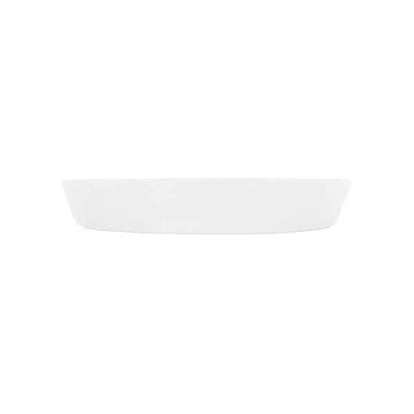 Cosy & Trendy Essentials 105 oz. White Oval Porcelain Casserole Dish - 3/Case