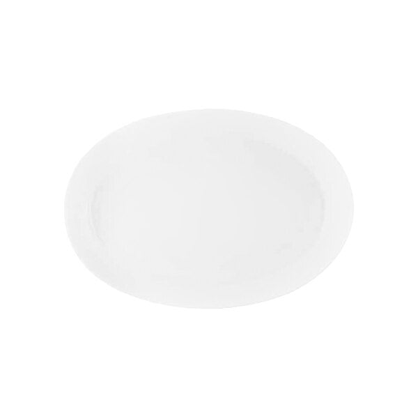 Cosy & Trendy Essentials 105 oz. White Oval Porcelain Casserole Dish - 3/Case