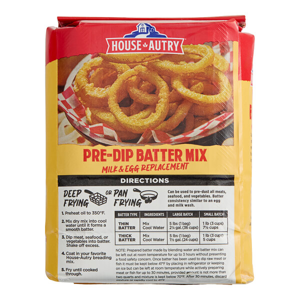 House-Autry Pre-Dip Batter Mix 5 lb.