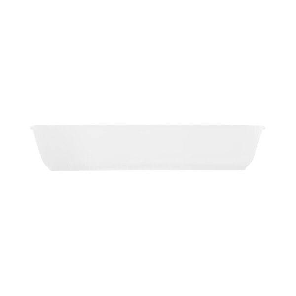Cosy & Trendy Essentials 67.6 oz. White Rectangular Porcelain Casserole Dish - 3/Case