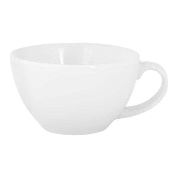 Cosy & Trendy Essentials 6.09 oz. White Round Porcelain Cup - 48/Case