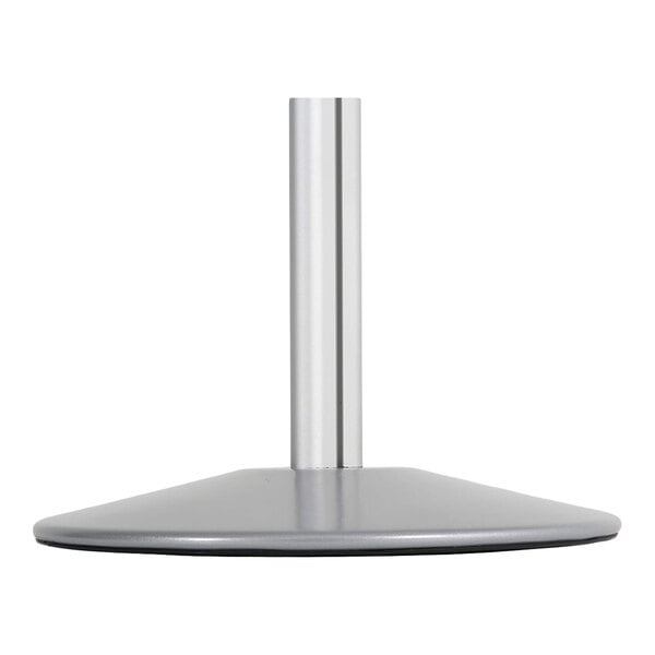 MT Displays 22" x 28" Silver Double-Sided Pedestal Sign Holder UIBSHN0022X2000