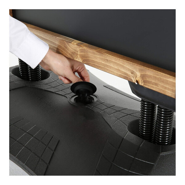 MT Displays WindPro 23" x 31" Double-Sided Wood Magnetic Chalkboard USWPW00D20X9000