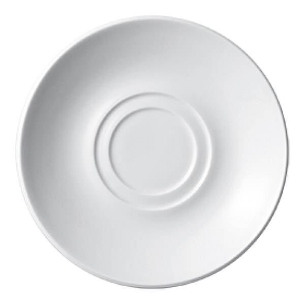 Chef & Sommelier Selene 6" White Rolled Edge China Saucer by Arc Cardinal - 24/Case