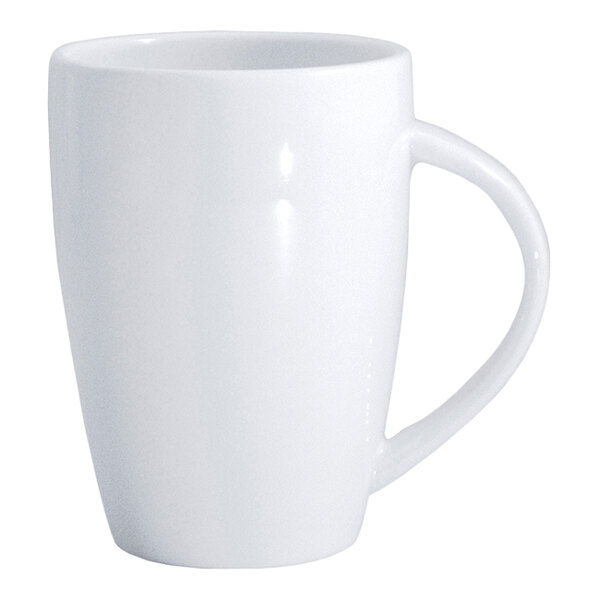 Chef & Sommelier Selene 9.5 oz. White Rolled Edge China Mug by Arc Cardinal - 24/Case