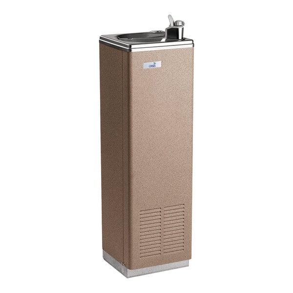 Oasis 502697 P10CP 10 GPH Sandstone Compact Freestanding Non-Filtered Drinking Fountain - 115V - Chilled
