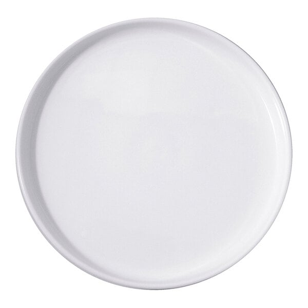 Chef & Sommelier Selene 9" White Raised Rim China Plate by Arc Cardinal - 10/Case