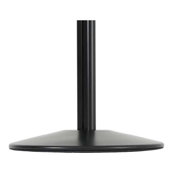 MT Displays 22" x 28" Black Double-Sided Pedestal Sign Holder UIBSHB0022X2000