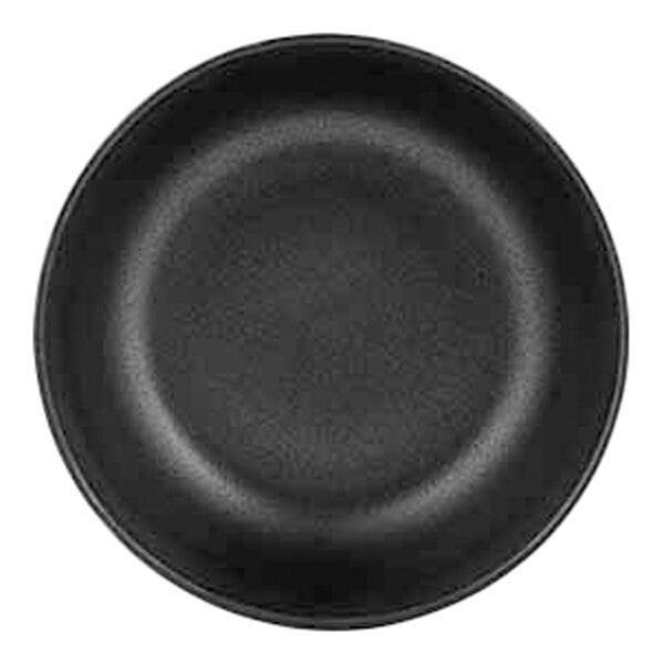 Cosy & Trendy Merio 24 oz. Black Round Porcelain Coupe Bowl - 2/Case