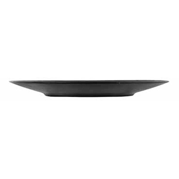 Cosy & Trendy Merio 10 5/8" Black Round Porcelain Coupe Plate - 6/Case