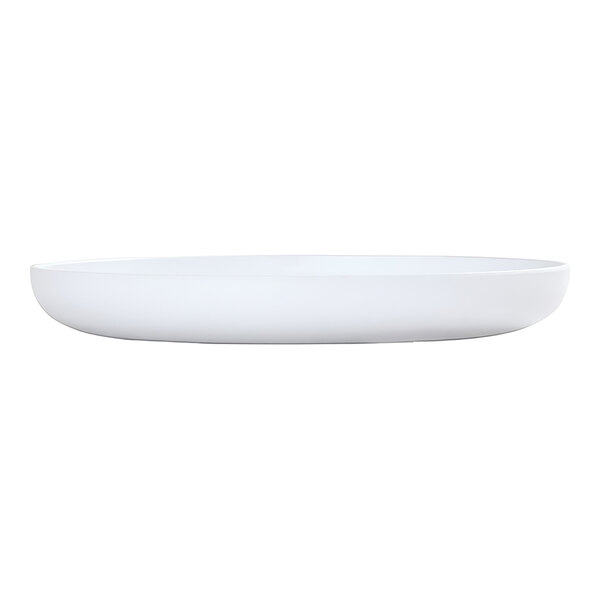 Cal-Mil Sophie 100 oz. White Round Melamine Bowl - 6/Case