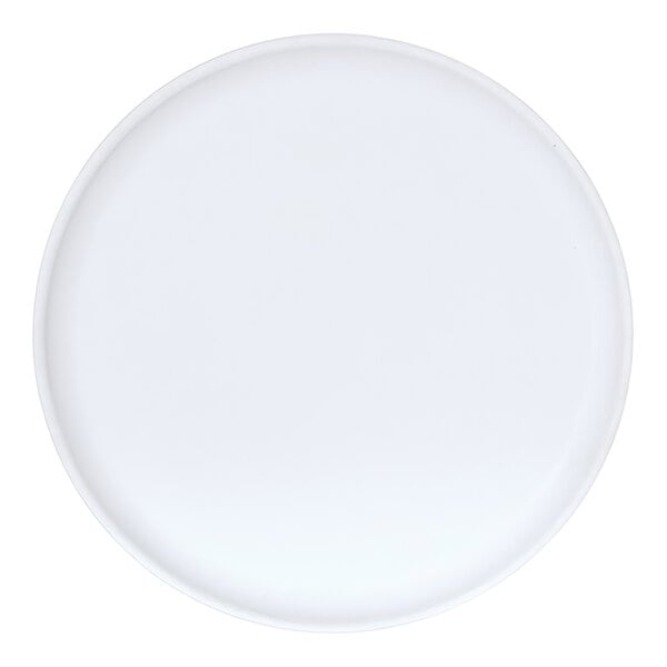 Cal-Mil Sophie 10" White Round Melamine Plate - 6/Case