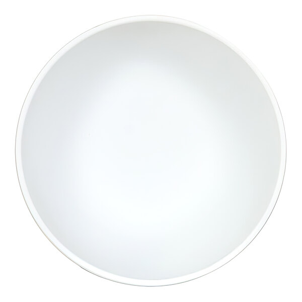 Cal-Mil Sophie 48 oz. White Round Melamine Deep Bowl - 6/Case