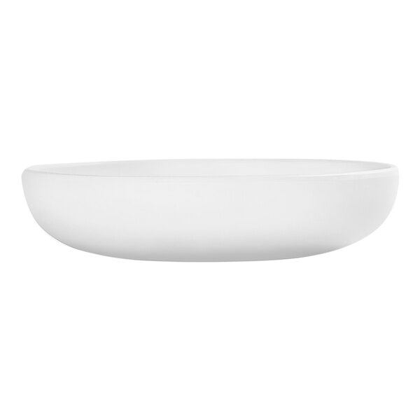 Cal-Mil Sophie 12 oz. White Round Melamine Bowl - 6/Case