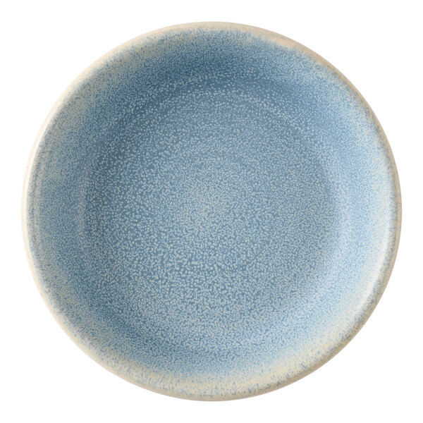 Dudson Evo 4 5/8" Matte Azure Stoneware Olive / Tapas Dish by Arc Cardinal - 12/Case