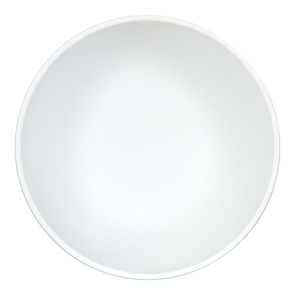 Cal-Mil Sophie 30 oz. White Round Melamine Deep Bowl - 6/Case