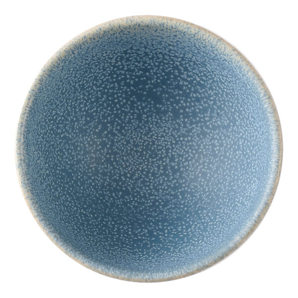 Dudson Evo 7 oz. Matte Azure Round Stoneware Rice Bowl by Arc Cardinal - 6/Case
