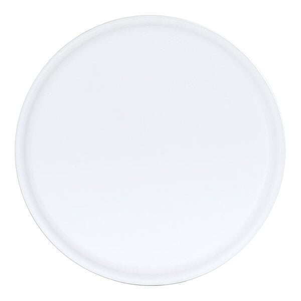 Cal-Mil Sophie 6" White Round Melamine Plate - 6/Case