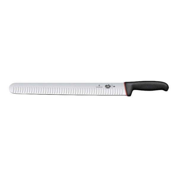 Victorinox 14" Granton Edge Slicing / Carving Knife with Dual-Grip Handle 5.4723.36DB