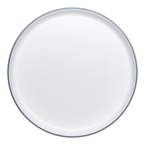 cheforward™ by G.E.T. Hatch 10 1/2" Round Touch of Honey / BlueJay Melamine Plate - 12/Case