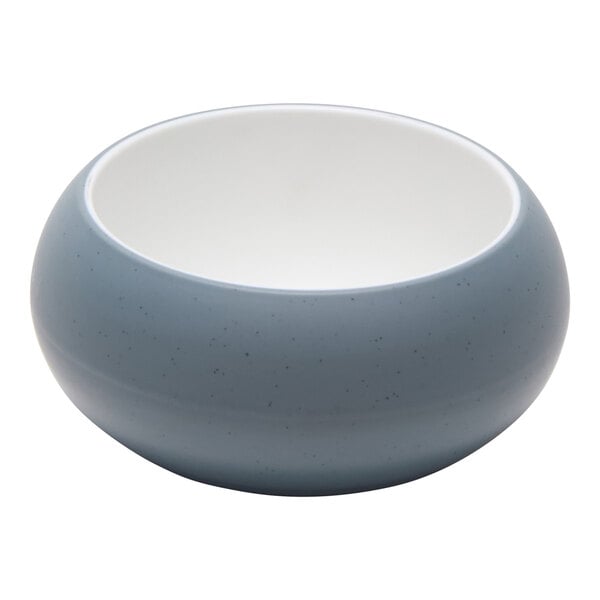 cheforward™ by G.E.T. Hatch 8 oz. Round Touch of Honey / BlueJay Melamine Bouillon Cup - 24/Case