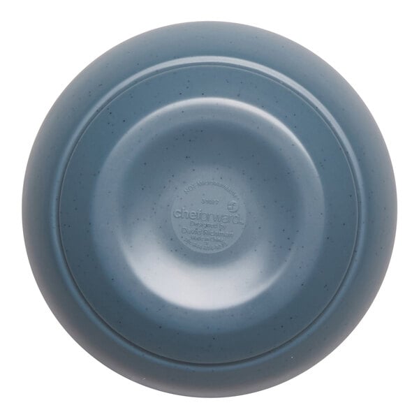 cheforward™ by G.E.T. Hatch 8 oz. Round Touch of Honey / BlueJay Melamine Bouillon Cup - 24/Case