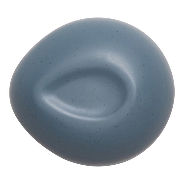 cheforward™ by G.E.T. Hatch 5 oz. Oval Touch of Honey / BlueJay Melamine Ramekin - 48/Case