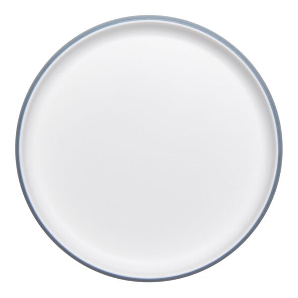 cheforward™ by G.E.T. Hatch 8 1/2" Round Touch of Honey / BlueJay Melamine Plate - 12/Case