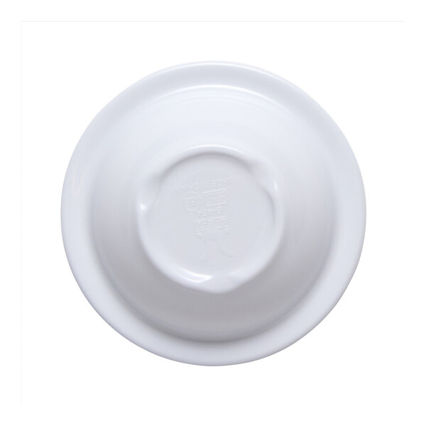 G.E.T. Diamond Esencia 4.5 oz. White / Blue Narrow Rim Melamine Bowl - 48/Case