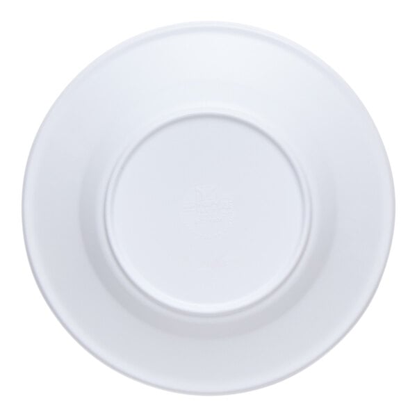 G.E.T. Riva Maris 32 oz. Matte White Melamine Bowl with Textured Rim - 12/Case