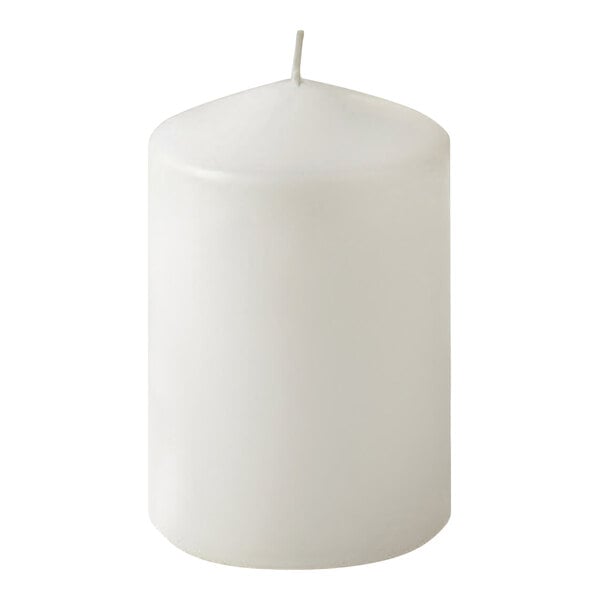 Hyoola Candles 2" x 3" White 17-Hour Pillar Candle - 24/Case