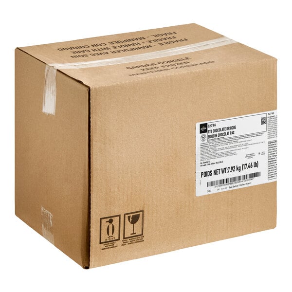 Bridor Ready-to-Bake Chocolate Brioche 3.9 oz. - 72/Case