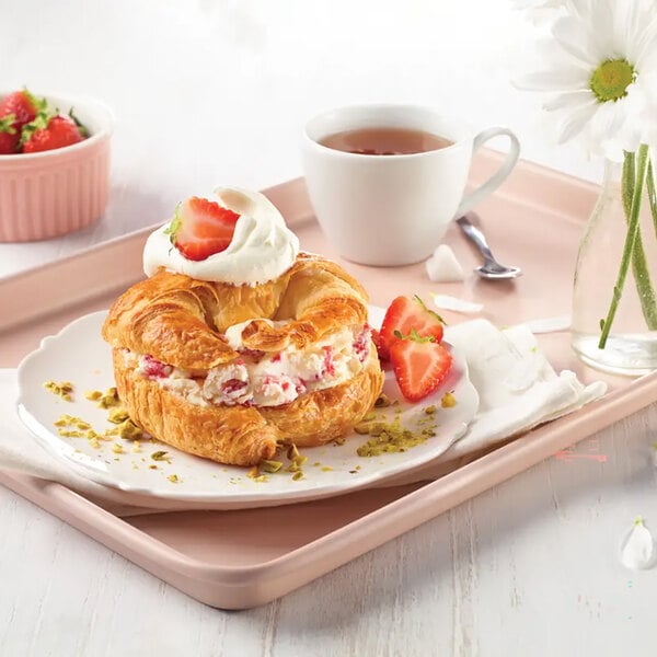 LeCoq Cuisine Ready-to-Bake Large Curved Croissant 3 oz. - 64/Case