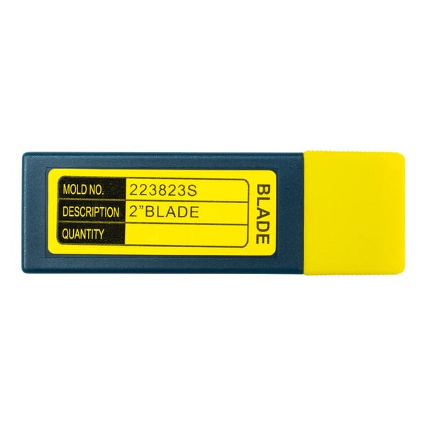 Encore Packaging E675-2B 2" Serrated Blade for EP-620-2, EP-620-2-M, and EP-675-2 - 8/Case