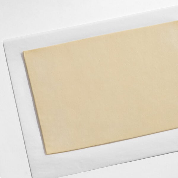 Bridor Puff Pastry Dough Sheet 16 1/2" x 12 1/2" - 36/Case